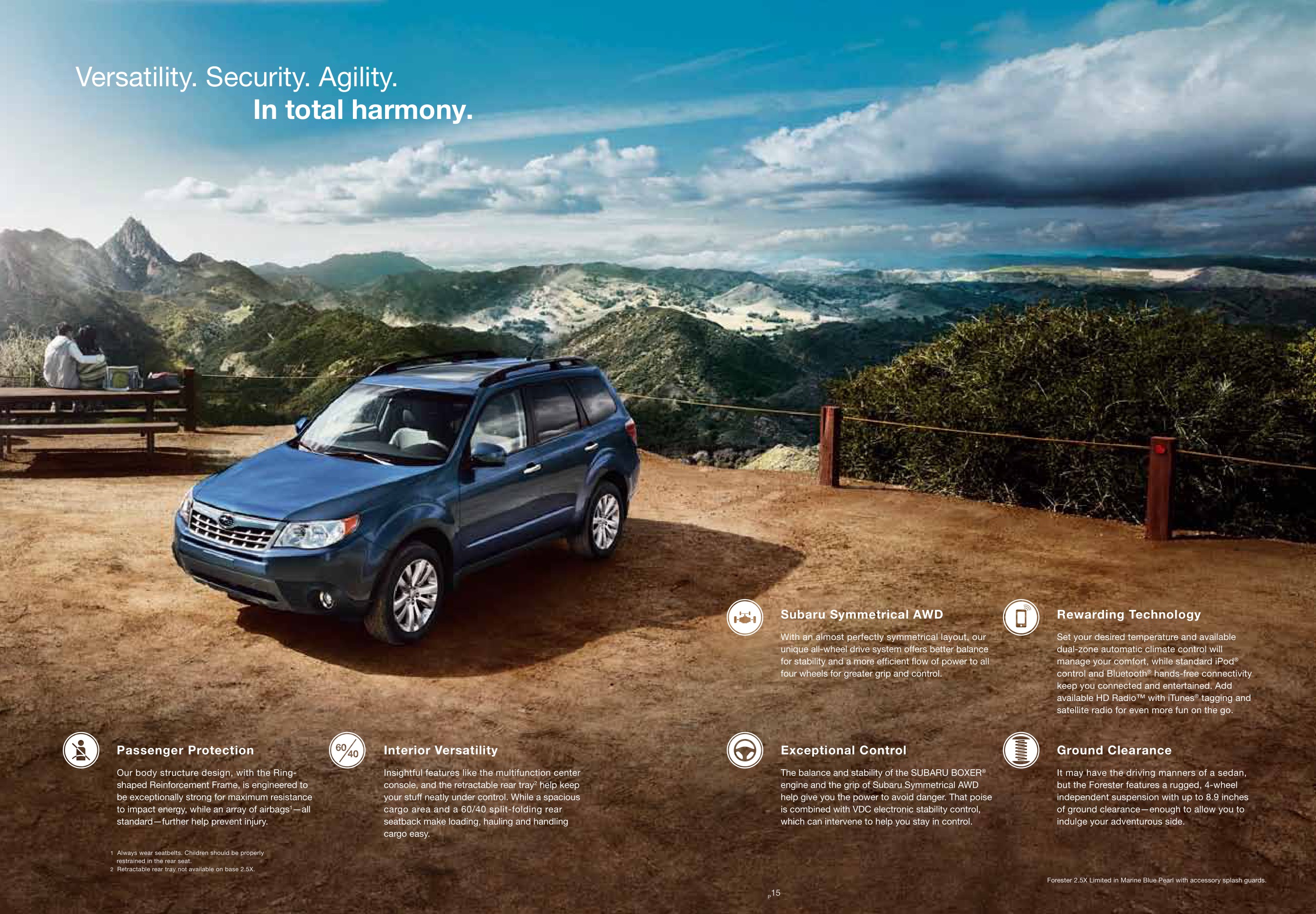 2013 Subaru Forester Brochure Page 6
